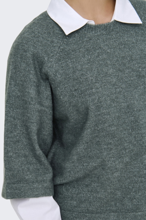 Only onlsimoni 3/4 pullover knt noos